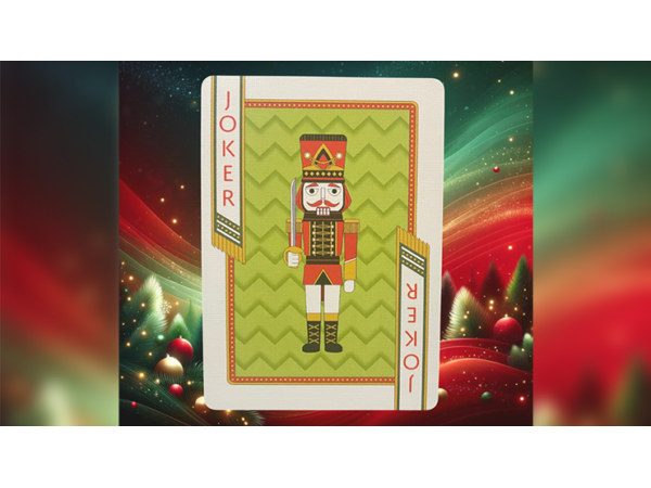 Stripper Bicycle Nutcracker (Green) Playing Cards