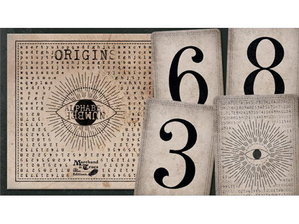 Numbers Origins Deck (Marked) by Marchand de Trucs