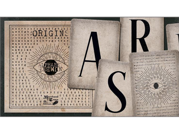 Alphabet Origins Deck (Marked) by Marchand de Trucs