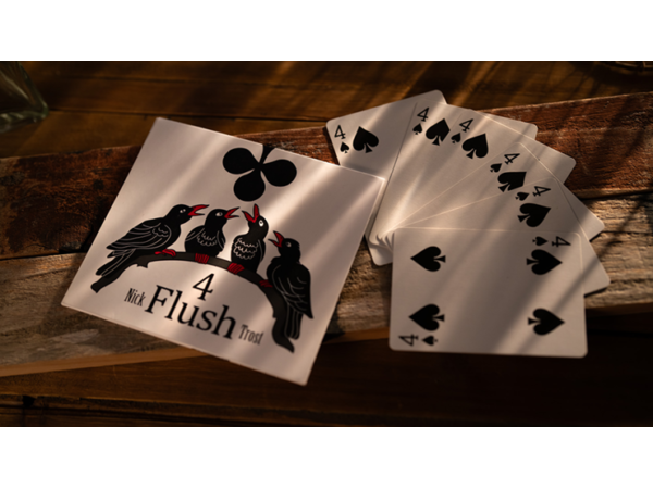 4 FLUSH RED by Nick Trost and Murphy's Magic