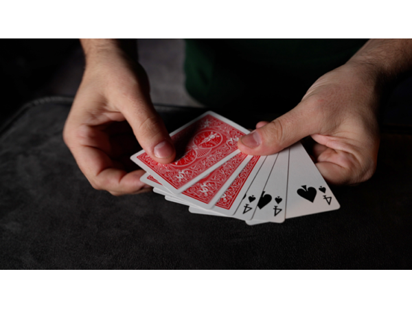 4 FLUSH RED by Nick Trost and Murphy's Magic