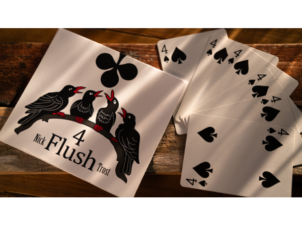 4 FLUSH RED by Nick Trost and Murphy's Magic