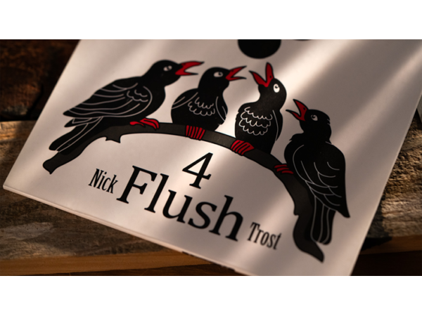 4 FLUSH RED by Nick Trost and Murphy's Magic