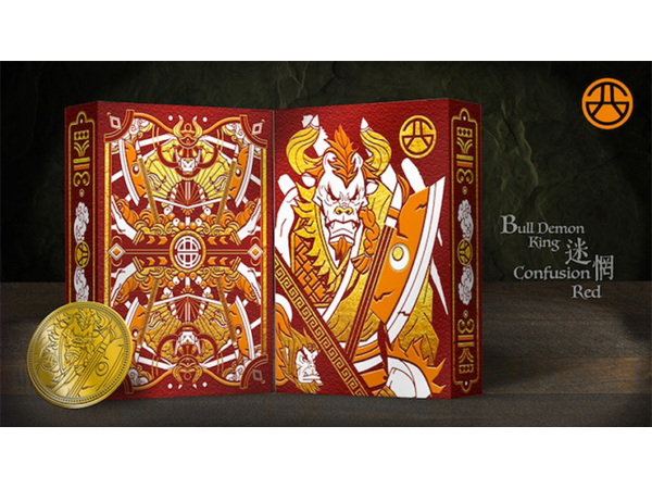 Bull Demon King Craft (Confusion Red) Playing Cards