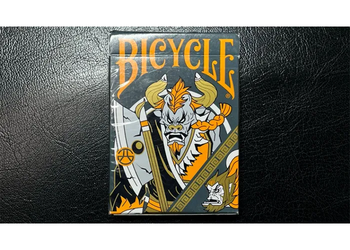 Bicycle Bull Demon King (Demolition Grey) Playing Cards