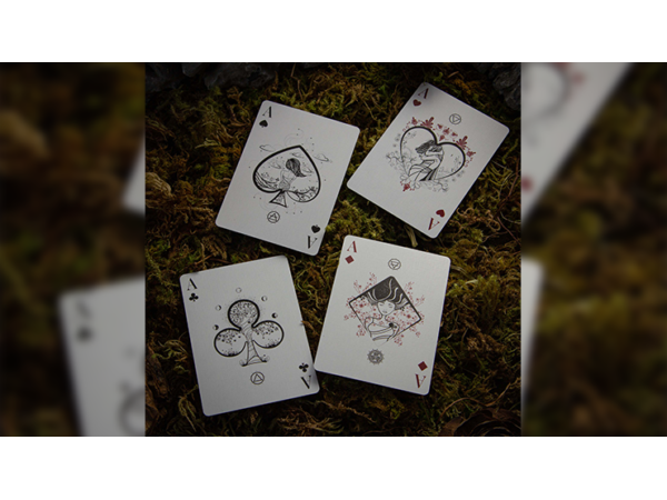 Fillide: A Sicilian Folk Tale Playing Cards V2 (Forest Green) by Jocu