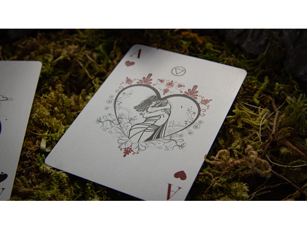 Fillide: A Sicilian Folk Tale Playing Cards V2 (Forest Green) by Jocu