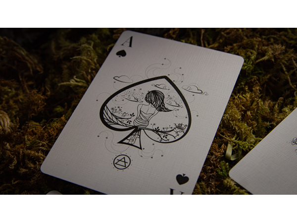 Fillide: A Sicilian Folk Tale Playing Cards V2 (Forest Green) by Jocu