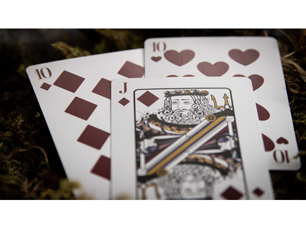 Fillide: A Sicilian Folk Tale Playing Cards V2 (Forest Green) by Jocu