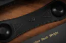 Leather Book Weight (Black) by TCC Presents – Bild 1