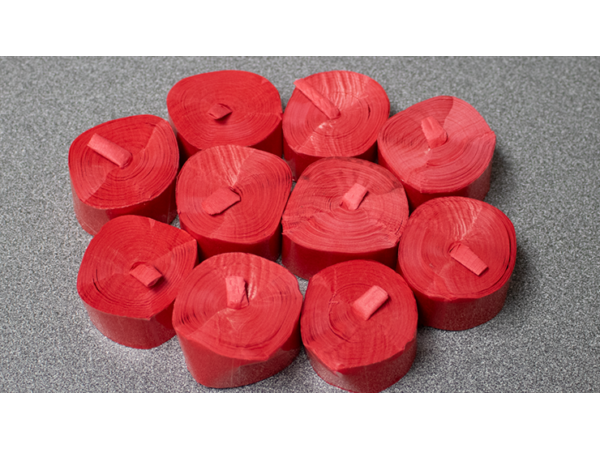 Classic Mouth Coil RED / 100 ft. (10 PK) by Uday