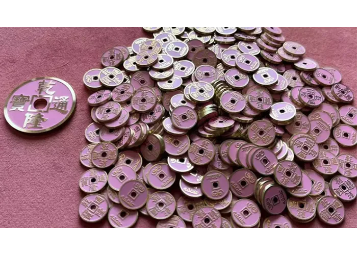 MINI CHINESE COIN PINK by N2G - Trick