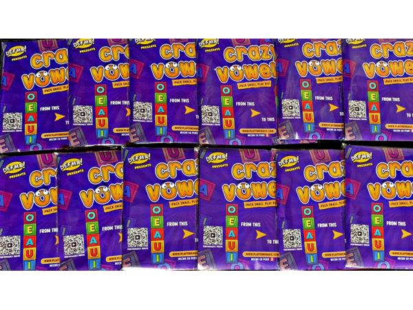 Crazy Vowels by PlayTime Magic DEFMA
