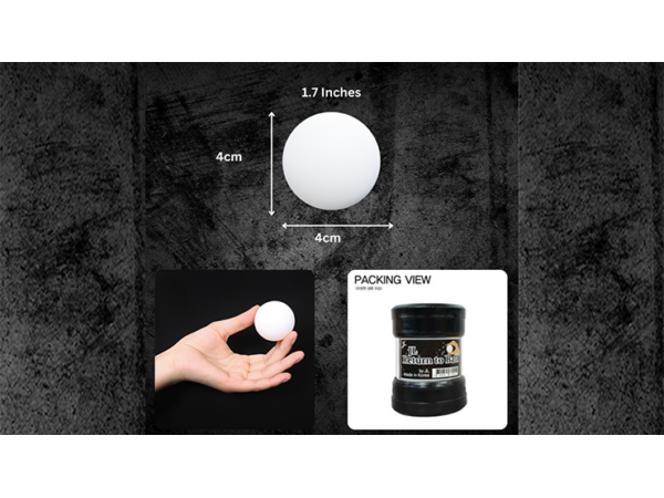 Return Ball (White, 1.7") by JL Magic