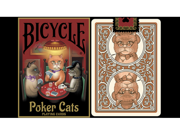 Bicycle Poker Cats V2  Playing Cards