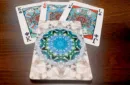 Bicycle Kaleidoscope Blue Playing Cards – Image 2