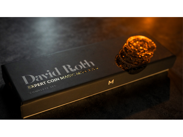 David Roth Expert Coin Magic Made Easy Complete Set by Murphy's Magic Supplies