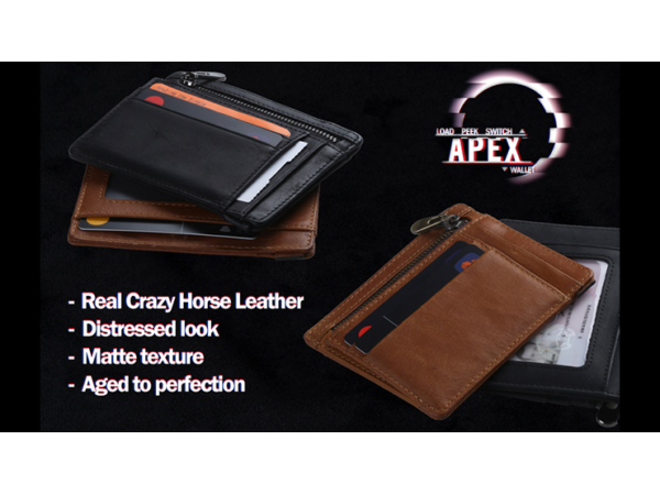 Apex Wallet Brown (MK2) by Thomas Sealey