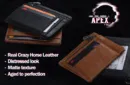 Apex Wallet Brown (MK2) by Thomas Sealey – Image 1