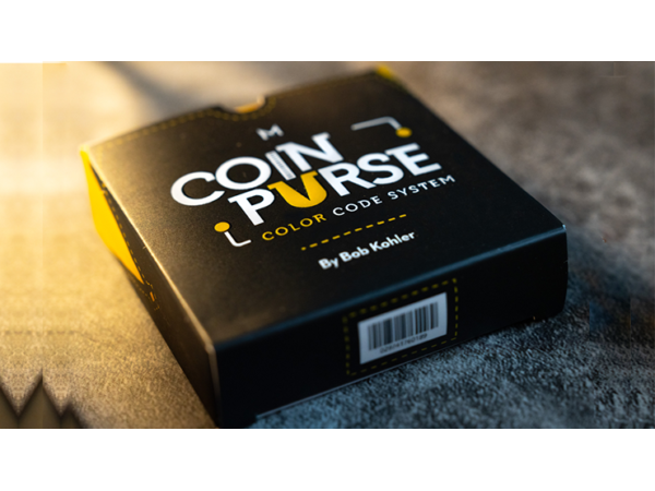 COLOR CODE COIN PURSE YELLOW by Bob Kohler