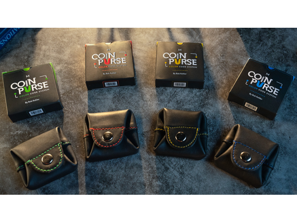 COLOR CODE COIN PURSE YELLOW by Bob Kohler