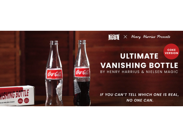 Ultimate Vanishing Bottle by Henry Harrius and Nielsen Magic