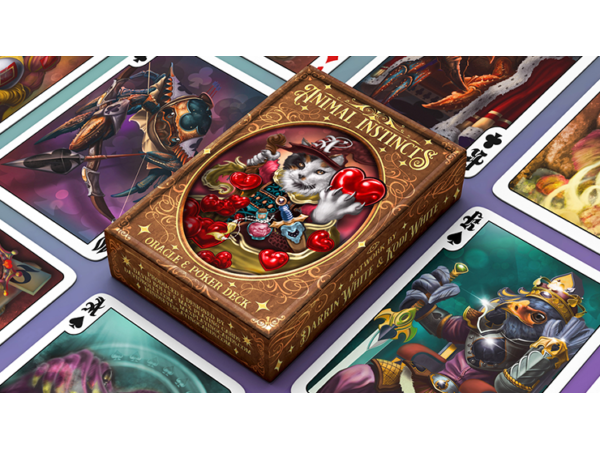 The Animal Instincts Poker and Oracle (Wizard) Playing Cards