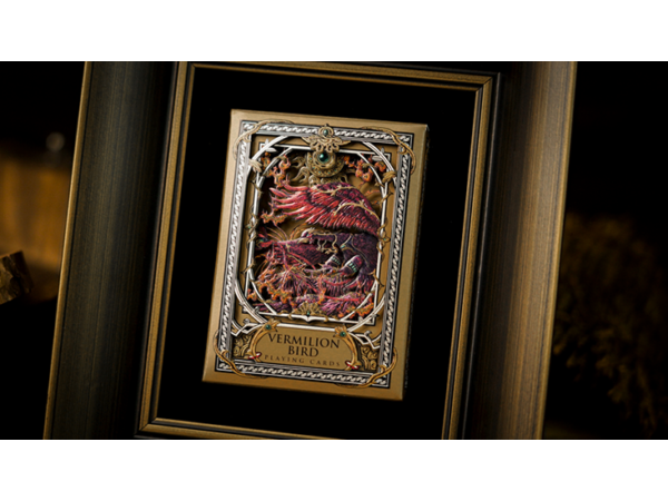 Vermilion Bird Luxury Frame by Ark Playing Cards