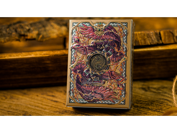 Vermilion Bird Luxury Frame by Ark Playing Cards