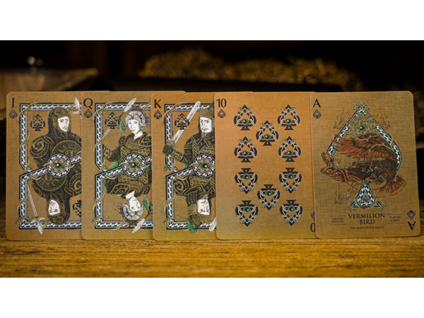 Vermilion Bird Luxury Frame by Ark Playing Cards