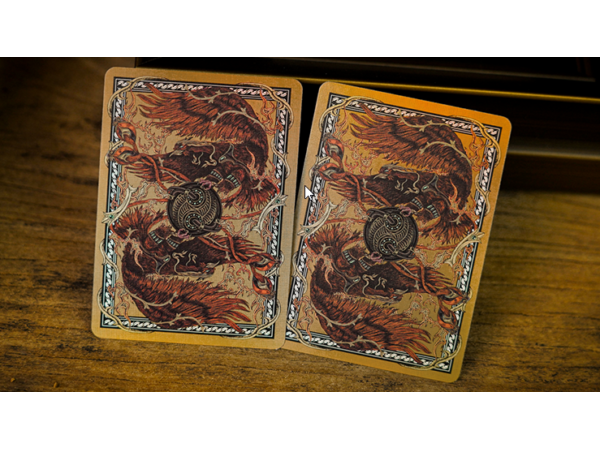 Vermilion Bird Luxury Frame by Ark Playing Cards