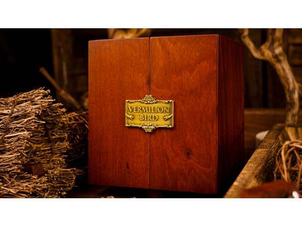 Vermilion Bird Deluxe Wooden Box Set by Ark Playing Cards