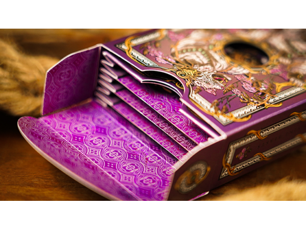 White Tiger Deluxe Wooden Box Set by Ark Playing Cards