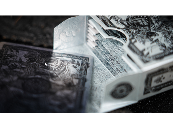White Tiger Black Gold Box Set by Ark Playing Cards