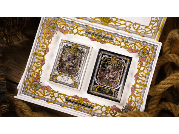White Tiger Classic Box Set by Ark Playing Cards
