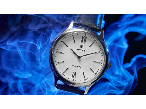 IARVEL WATCH (Silver Watchcase White Dial) by Iarvel Magic and Bluether Magic
