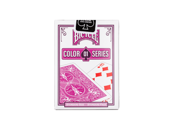 Bicycle Color Series (Berry) Playing Card by US Playing Card Co