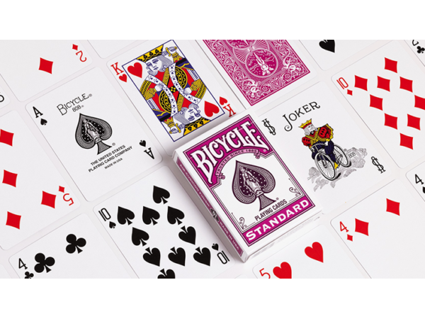 Bicycle Color Series (Berry) Playing Card by US Playing Card Co