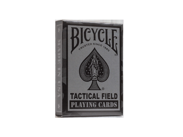 Bicycle Tactical Field (Black) Playing Cards by US Playing Card Co