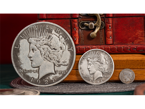 Mini Peace Dollar (Pack of 5 coins) by N2G