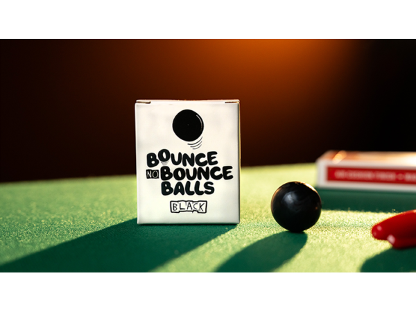 Bounce no Bounce Balls BLACK by Murphy's Magic - Trick
