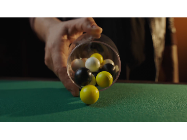 Bounce no Bounce Balls BLACK by Murphy's Magic - Trick