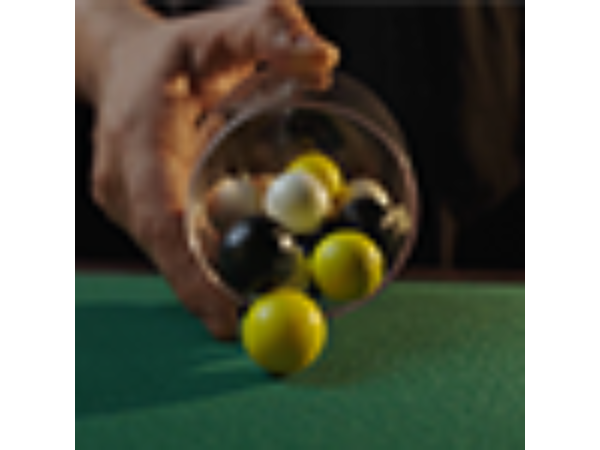 Bounce no Bounce Balls BLACK by Murphy's Magic - Trick