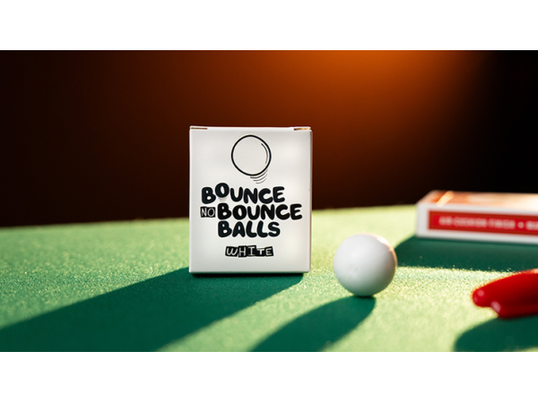Bounce no Bounce Balls WHITE by Murphy's Magic