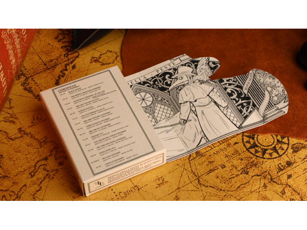Plague Doctor (Veil) Playing Cards By Anti-Faro Cards