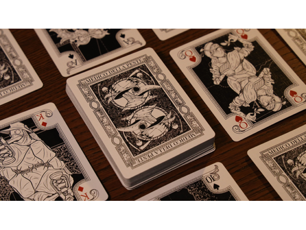 Plague Doctor (Veil) Playing Cards By Anti-Faro Cards
