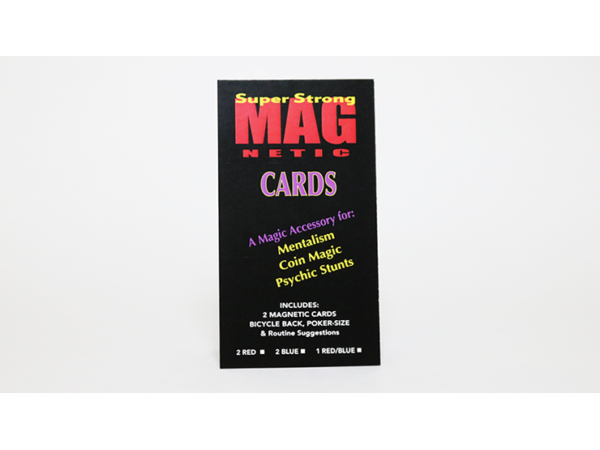 Magnetic Card - Bicycle Cards (2 Per Package) Double Face Cards by Chazpro