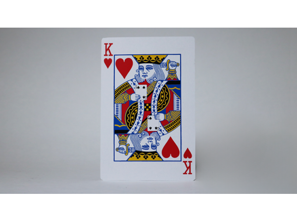 Bicycle Jumbo King Reveal (Blue) by Murphys Magic