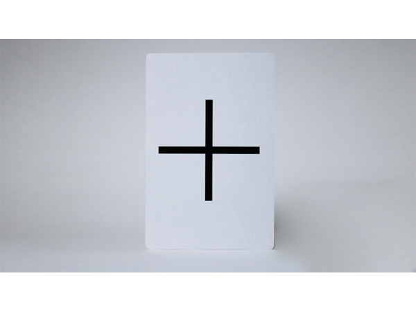 Bicycle Jumbo Gaff Card Double Face (Cross/Wavy Lines)