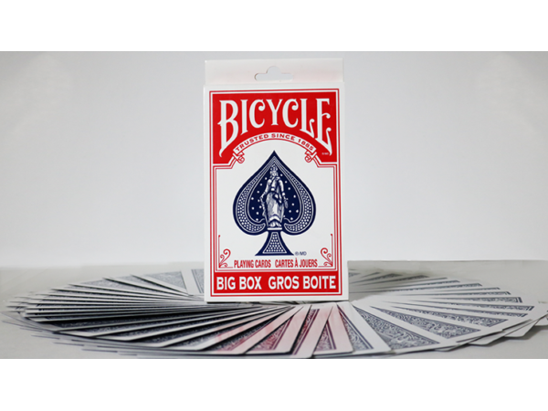 Bicycle Jumbo ESP 50 Cards Blue (10 of each Square, Wavy Lines, Star, Circle and Cross) by Murphy's Magic